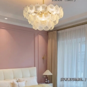 法式轻奢主卧室灯吊灯现代简约网红水晶创意温馨浪漫房间客厅灯具
